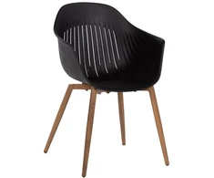 Lauko baldų komplektas Blue Chair Mėlynas HUG juodas