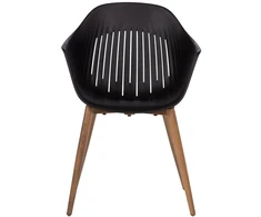 Lauko baldų komplektas Blue Chair Mėlynas HUG juodas
