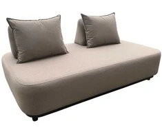 Sofa AMORE, 2 vietų, smėlio spalvos