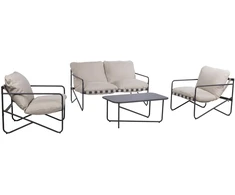 Lauko baldų komplektas Sodo baldų komplektas KORO table, sofa and 2 armchairs