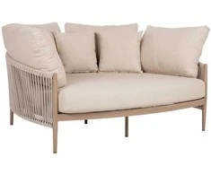Lauko baldų komplektas Sofa MEDINA 163,5x135xH71,5cm Smėlio