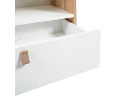 Home4You Lentyna HELENA Baltas 80x40xH140 cm