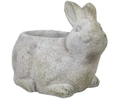 Gėlių vazonas STONE 18x13xH14,5cm, triušis