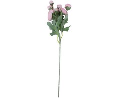 Dirbtinės gėlės „FLOWERLY“ „Ranunculus“ žiedai, 7 vnt., įvairių spalvų