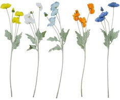 Dirbtinė gėlė FLOWERLY „Aguona“, rinkinys