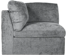 Home4You Modular sofa SAMOA 1-seater corner section, pilkas