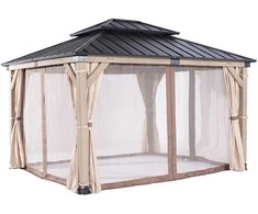 Home4You Tinklai nuo uodų CEDAR 3x4 m, Poliesteris