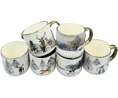Home4You Puodelis ALBERI H9,5cm 450ml, mišrus
