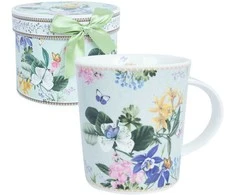 Home4You Puodelis MIA FLORA H9,5cm 320ml dovanų dėžutėje