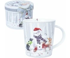 Home4You Puodelis MIA SNOW H9,5cm 320ml dovanų dėžutėje