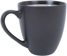 Home4You Mug RITA 400ml, juodas/pilkas