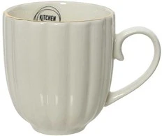 Home4you Puodelis SHELL H9,9cm, porcelianinis