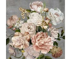 Aliejaus tapyba 100x100cm, gėlės