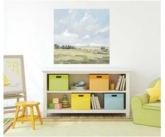 Home4You Aliejinė tapyba 60x60cm, vasaros peizažas