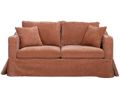 Dvivietė sofa „SIENNA“, oranžinė