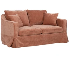 Dvivietė sofa „SIENNA“, oranžinė
