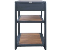 Home4You Lauko virtuvės modulis BODEN 51x60xH85cm Aliuminis Tamsiai pilka