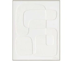 Frame Tapyba su rėmeliu 80x100cm, balta forma
