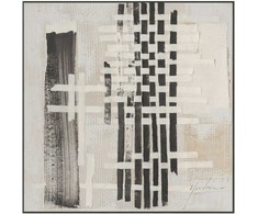 Frame Paveikslas su rėmeliu 80x80cm, abstraktus raštas