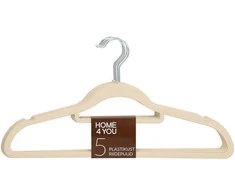 Home4You Pakabos 5 vnt., smėlio spalvos, neslystančios