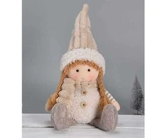 Home4You Dekoracija FUN EMMA H43cm, nykštukas, mergaitė