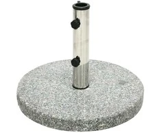 Home4You Skėčio pagrindas D40cm/20kg, granitas