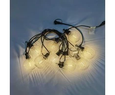 Home4You Šviestuvai TWINKY 10 LED lempučių / 4,5 m, šiltai balta šviesa