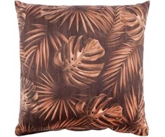 Fotelis Home4You Dekoratyvinė pagalvėlė Holly 45x45cm, džiunglių augalų lapai