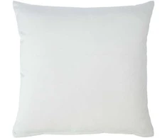 Fotelis Home4You Pagalvė VELVET 2, 45x45cm, balta