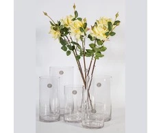 Home4You Vaza IN HOME D12xh30cm, skaidrus stiklas