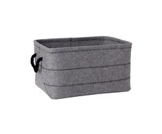 Home4You Pintinė MAX FELT-1, 44x32xH24 cm, šviesiai pilkas veltinis