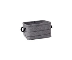 Home4You Pintinė MAX FELT-4, 32x23x18cm, šviesiai pilkas veltinis