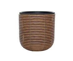 Home4You Vazonas pintas D27xh28cm, rudas