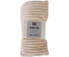 Fotelis Home4You Pledas FREYA, smėlio