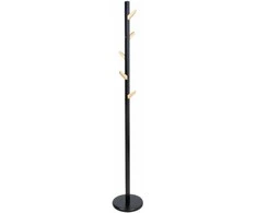 Home4You Kabykla FOREST D28H177cm, juoda/natūrali