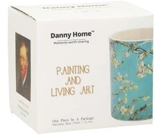 Home4You Puodelis PAINTING ART H9.5cm 350ml "Žydintys migdolai"