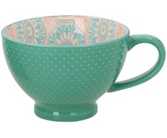 Puodelis SEREN H7,7cm 355ml, turkio spalvos
