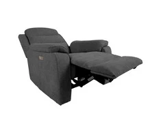 Home4You Recliner fotelis Mimi, pilka