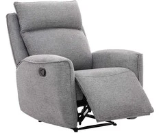Sofa Home4you Fotelis-reglaineris MAREN Pilkas