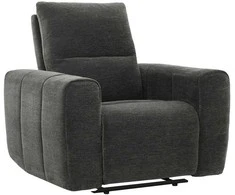 Sofa Home4You Atlošiamas krėslas MATIAS su elektriniu mechanizmu, pilkas