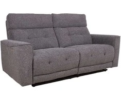 Home4You Sofa su reglaineriu BOSCO 2,5 vietos Elektrinė Pilka