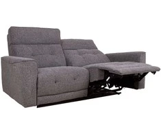 Home4You Sofa su reglaineriu BOSCO 2,5 vietos Elektrinė Pilka