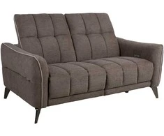 Home4You Sofa CATHY 2-vietė, elektrinė, šviesiai ruda
