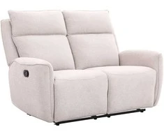 Home4You Sofa-reglaineris MAREN 2-vietė Smėlio spalvos