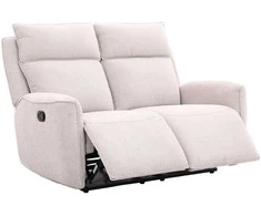 Home4You Sofa-reglaineris MAREN 2-vietė Smėlio spalvos