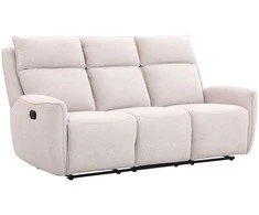 Home4You Sofa-reglaineris MAREN 3-vietė Smėlio spalvos