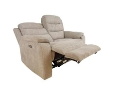 Home4you Sofa MIMI 2 - vietų, šviesiai pilkos spalvos