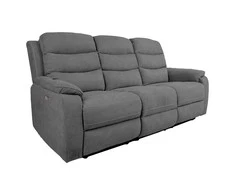Home4You Sofa mimi 3 - vietų reglaineris, pilka
