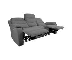 Home4You Sofa mimi 3 - vietų reglaineris, pilka