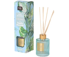 Lova Aromatinis difuzorius „PURE BOTANICS“ 100 ml, kokoso ir vanilės aromatas